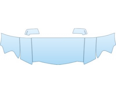 2009 LINCOLN NAVIGATOR BASE  Hood Fender Mirror Kit - PRECUT PPF CLEAR BRA WRAP