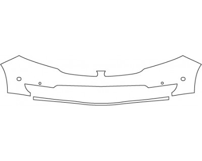 2015 LINCOLN MKS 350 Bumper (24 Inch)