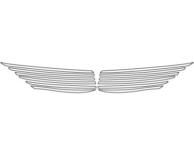 2014 LINCOLN MKZ BASE  Grille