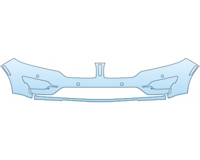 2015 LINCOLN MKC 350 Bumper With Sensors (more Seams)