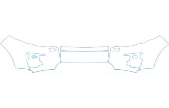 Precut PPF Kit – Clear Bra Paint Protection Film PAINT PROTECTION KIT - 2014 LAND ROVER RANGE ROVER EVOQUE PRESTIGE 5 DOOR BUMPER(PRESTIGE PURE) KIT - PRECUT PPF CLEAR BRA WRAP