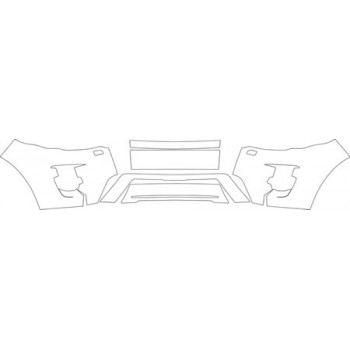 2012 LAND ROVER RANGE ROVER EVOQUE DYNAMIC 3 DOOR Bumper(dynamic) Kit