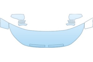 2014 LAND ROVER RANGE ROVER EVOQUE DYNAMIC 3 DOOR HOOD FENDER MIRROR(WITHOUT RANGE ROVER LETTERING BADGE) KIT