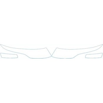 PAINT PROTECTION KIT - 2014 LAND ROVER RANGE ROVER EVOQUE PRESTIGE 5 DOOR HEADLIGHTS FOG LIGHTS KIT - PRECUT PPF CLEAR BRA WRAP