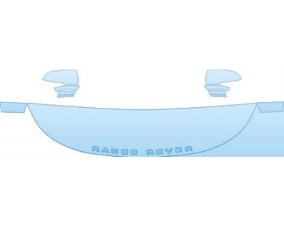 PAINT PROTECTION KIT - 2013 LAND ROVER RANGE ROVER SUPERCHARGED  HOOF FENDER MIRRORS KIT - PRECUT PPF CLEAR BRA WRAP