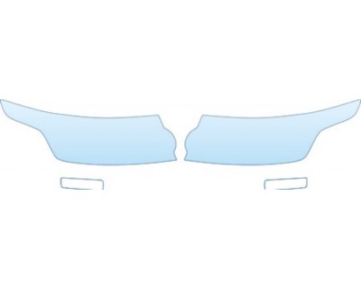 PAINT PROTECTION KIT - 2013 LAND ROVER RANGE ROVER SUPERCHARGED  HEADLIGHTS FOG LIGHTS KIT - PRECUT PPF CLEAR BRA WRAP