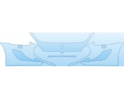 PAINT PROTECTION KIT - 2013 MASERATI GRAN TURISMO SPORT  BUMPER KIT - PRECUT PPF CLEAR BRA WRAP