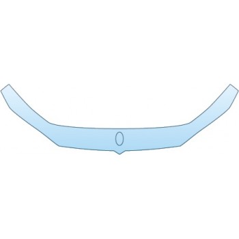 PAINT PROTECTION KIT - 2014 MASERATI GHIBLI S Q4  UPPER BUMPER - PRECUT PPF CLEAR BRA WRAP