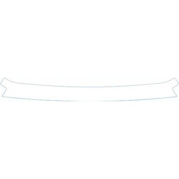 PAINT PROTECTION KIT - 2012 MERCEDES-BENZ E-CLASS AMG  REAR BUMPER DECK KIT - PRECUT PPF CLEAR BRA WRAP