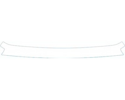 PAINT PROTECTION KIT - 2012 MERCEDES-BENZ E-CLASS AMG  REAR BUMPER DECK KIT - PRECUT PPF CLEAR BRA WRAP