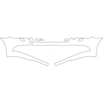 2013 MERCEDES-BENZ SLK 350 BASE Lower Bumper Kit