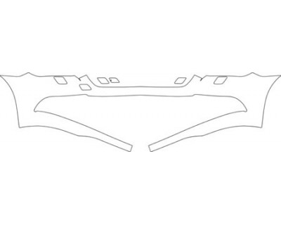 2013 MERCEDES-BENZ SLK 350 BASE Lower Bumper Kit
