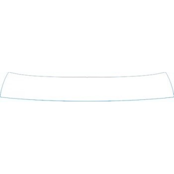 PAINT PROTECTION KIT - 2013 MERCEDES-BENZ CLS 550 COUPE REAR BUMPER DECK KIT - PRECUT PPF CLEAR BRA WRAP