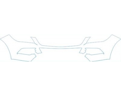 PAINT PROTECTION KIT - 2012 MERCEDES-BENZ ML 350 BLUE TEC BUMPER KIT - PRECUT PPF CLEAR BRA WRAP