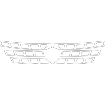2013 MERCEDES-BENZ ML 350 4MATIC Grille Kit