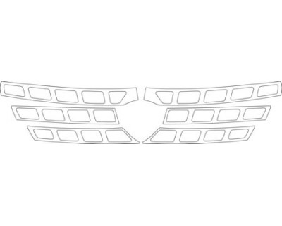 2012 MERCEDES-BENZ ML 350 4MATIC Grille Kit