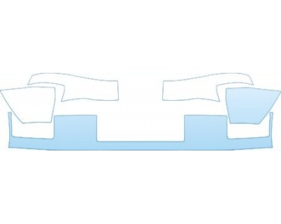 PAINT PROTECTION KIT - 2006 MERCEDES-BENZ G-CLASS 550 BUMPER KIT - PRECUT PPF CLEAR BRA WRAP