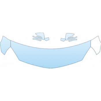 PAINT PROTECTION KIT - 2013 MERCEDES-BENZ SL 63 AMG  HOOD FENDER MIRRORS KIT - PRECUT PPF CLEAR BRA WRAP