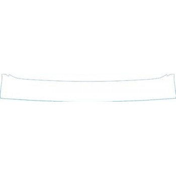 PAINT PROTECTION KIT - 2013 MERCEDES-BENZ SL 550 REAR BUMPER DECK KIT - PRECUT PPF CLEAR BRA WRAP