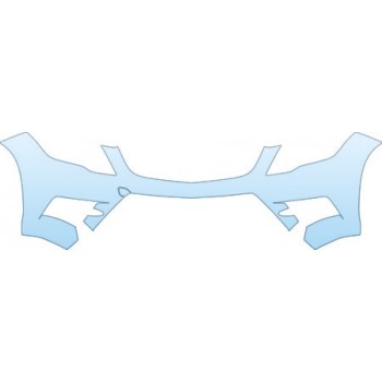 Precut PPF Kit – Clear Bra Paint Protection Film PAINT PROTECTION KIT - 2013 MERCEDES-BENZ GLK 350 AMG BUMPER (AMG 30 INCH) KIT - PRECUT PPF CLEAR BRA WRAP