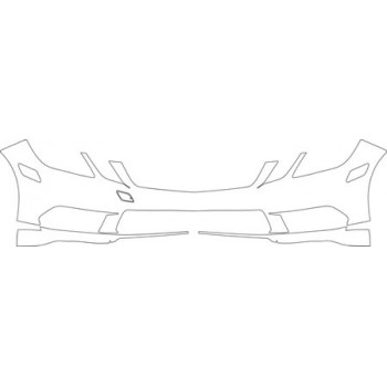 2012 MERCEDES-BENZ E-CLASS SEDAN SPORT 350 Sport Bumper Kit