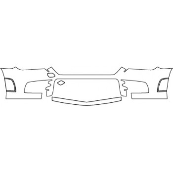 2014 MERCEDES-BENZ SLK 350 SPORT Lower Bumper(sport)