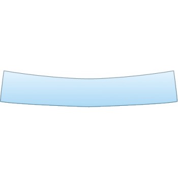 PAINT PROTECTION KIT - 2014 MERCEDES-BENZ C-CLASS 63 AMG BASE SEDAN REAR BUMPER DECK - PRECUT PPF CLEAR BRA WRAP