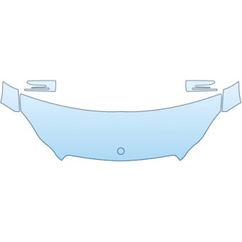 PAINT PROTECTION KIT - 2015 MERCEDES-BENZ E-CLASS E63 AMG SEDAN BASE HOOD FENDERS MIRRORS - PRECUT PPF CLEAR BRA WRAP