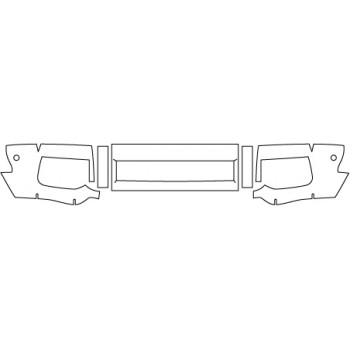 2015 MERCEDES-BENZ G-CLASS 63 AMG  Bumper