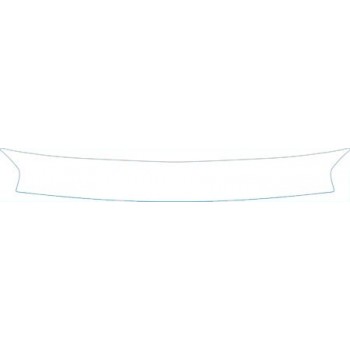 PAINT PROTECTION KIT - 2010 MITSUBISHI GALANT SE  REAR BUMPER DECK KIT - PRECUT PPF CLEAR BRA WRAP