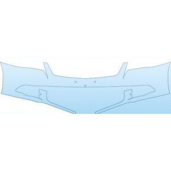 PAINT PROTECTION KIT - 2010 MITSUBISHI GALANT SE  BUMPER(30 INCH) KIT - PRECUT PPF CLEAR BRA WRAP