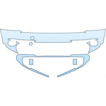 PAINT PROTECTION KIT - 2014 MINI COOPER CLUBMAN BASE BUMPER - PRECUT PPF CLEAR BRA WRAP