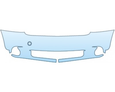 PAINT PROTECTION KIT - 2014 MINI COOPER COUNTRYMAN BASE BUMPER(BASE) - PRECUT PPF CLEAR BRA WRAP