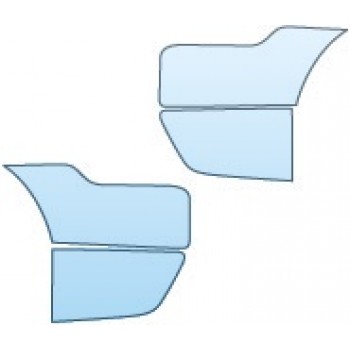 PAINT PROTECTION KIT - 2015 MITSUBISHI LANCER EVOLUTION AERO SPLASH(AERO) - PRECUT PPF CLEAR BRA WRAP