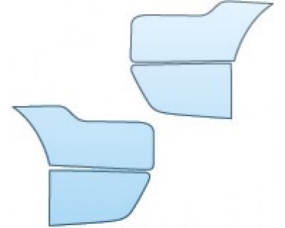 PAINT PROTECTION KIT - 2015 MITSUBISHI LANCER EVOLUTION AERO SPLASH(AERO) - PRECUT PPF CLEAR BRA WRAP