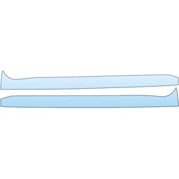 PAINT PROTECTION KIT - 2014 MITSUBISHI LANCER EVOLUTION MR ROCKERS - PRECUT PPF CLEAR BRA WRAP