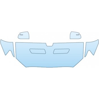 Precut PPF Kit – Clear Bra Paint Protection Film PAINT PROTECTION KIT - 2015 MITSUBISHI LANCER EVOLUTION MR HOOD FENDER MIRROR - PRECUT PPF CLEAR BRA WRAP