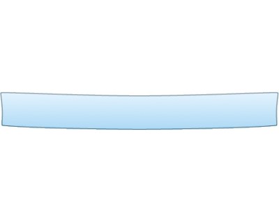 PAINT PROTECTION KIT - 2014 MITSUBISHI OUTLANDER ES  REAR BUMPER DECK - PRECUT PPF CLEAR BRA WRAP