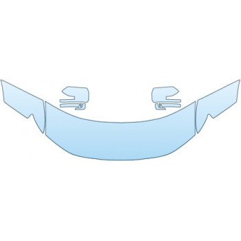 Precut PPF Kit – Clear Bra Paint Protection Film PAINT PROTECTION KIT - 2015 MITSUBISHI OUTLANDER GT HOOD FENDERS MIRRORS - PRECUT PPF CLEAR BRA WRAP