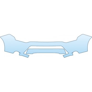 PAINT PROTECTION KIT - 2014 MITSUBISHI OUTLANDER ES  BUMPER - PRECUT PPF CLEAR BRA WRAP