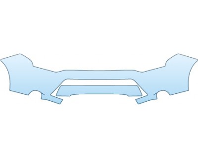 PAINT PROTECTION KIT - 2014 MITSUBISHI OUTLANDER ES  BUMPER - PRECUT PPF CLEAR BRA WRAP