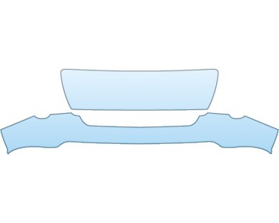 PAINT PROTECTION KIT - 2014 MITSUBISHI I-MIEV ES  LOWER BUMPER - PRECUT PPF CLEAR BRA WRAP