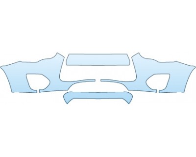 PAINT PROTECTION KIT - 2014 MITSUBISHI OUTLANDER SPORT SE  BUMPER - PRECUT PPF CLEAR BRA WRAP