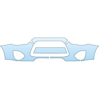 Precut PPF Kit – Clear Bra Paint Protection Film PAINT PROTECTION KIT - 2015 MITSUBISHI OUTLANDER SPORT ES BUMPER - PRECUT PPF CLEAR BRA WRAP