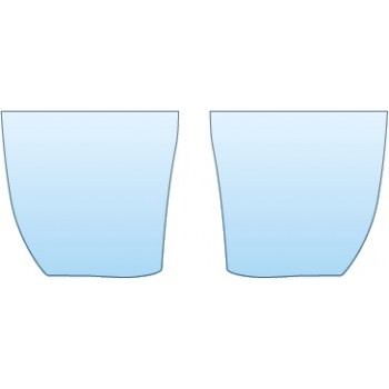 Precut PPF Kit – Clear Bra Paint Protection Film PAINT PROTECTION KIT - 2015 MITSUBISHI OUTLANDER SPORT ES SPLASH - PRECUT PPF CLEAR BRA WRAP