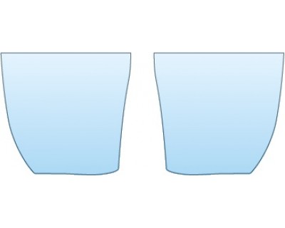 PAINT PROTECTION KIT - 2014 MITSUBISHI OUTLANDER SPORT SE  SPLASH - PRECUT PPF CLEAR BRA WRAP