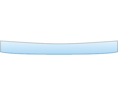 PAINT PROTECTION KIT - 2014 MITSUBISHI OUTLANDER SPORT SE  REAR BUMPER DECK - PRECUT PPF CLEAR BRA WRAP