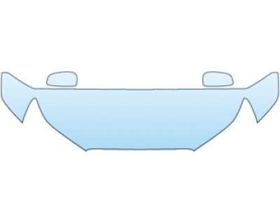 PAINT PROTECTION KIT - 2014 MITSUBISHI OUTLANDER SPORT SE  HOOD FENDER MIRRORS - PRECUT PPF CLEAR BRA WRAP