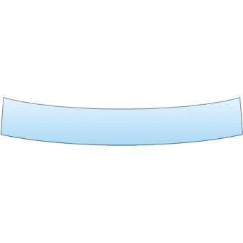 PAINT PROTECTION KIT - 2014 MITSUBISHI MIRAGE DE  REAR BUMPER DECK - PRECUT PPF CLEAR BRA WRAP