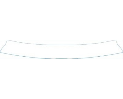 PAINT PROTECTION KIT - 2013 MAZDA MAZDA2 TOURING  REAR BUMPER DECK KIT - PRECUT PPF CLEAR BRA WRAP